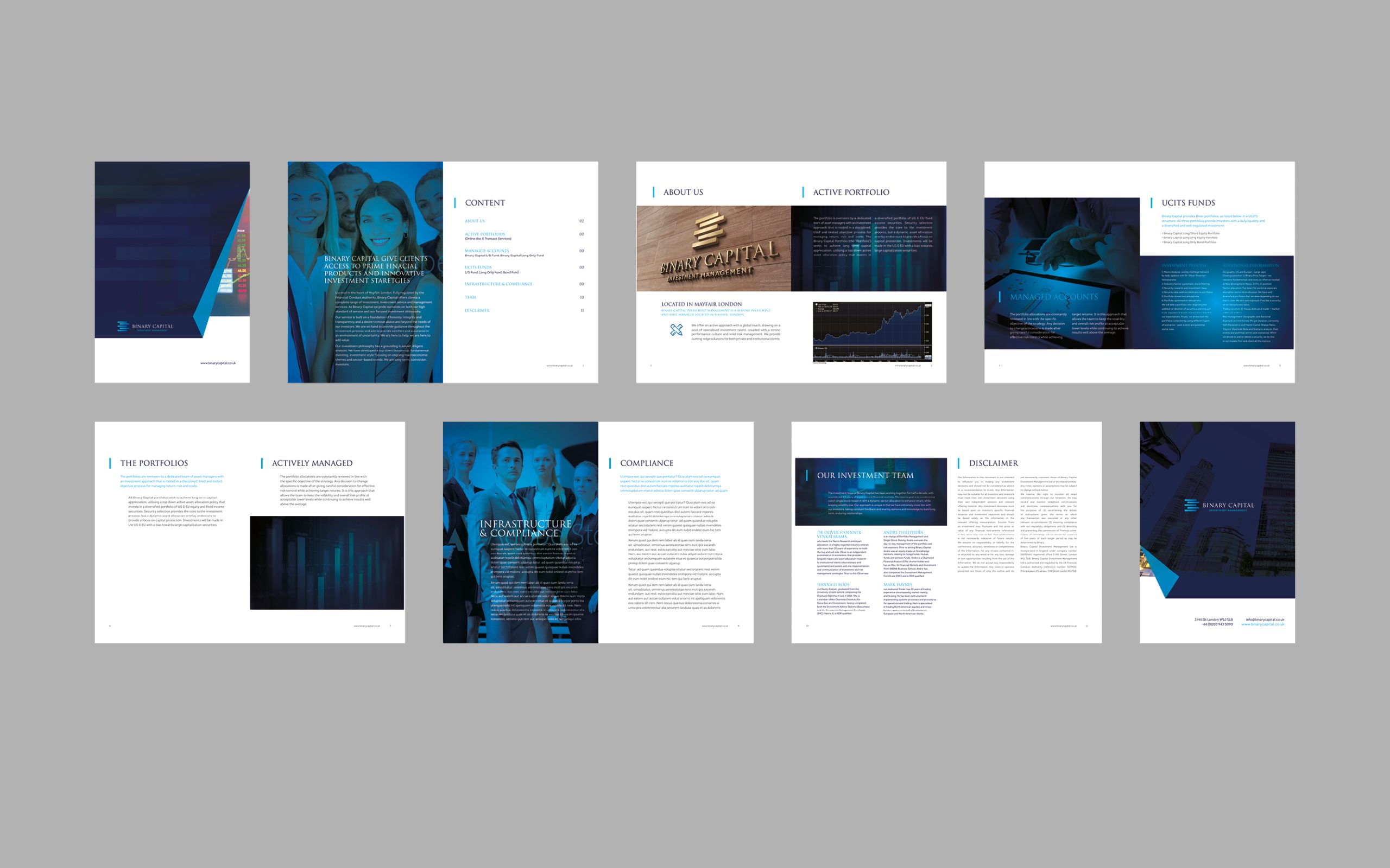 One Design House Brochure Layouts2